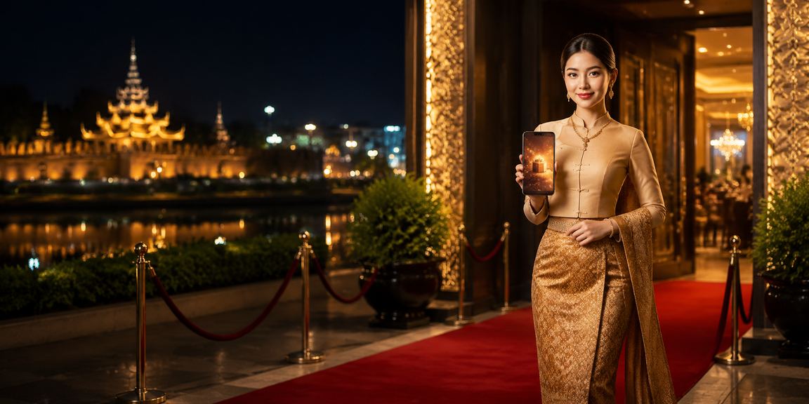 မန္တလေးမြို့ နန်းတော်အနီး အက်ပ်မှတဆင့် ကာစီနို ဝင်ရောက်ခြင်း